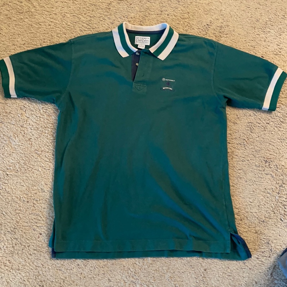 Vintage Club Colors Western Open Mens L Golf Polo